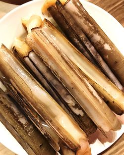 Close-up of food in plate