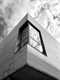 Low angle view of building against sky