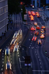 Traffic on city street