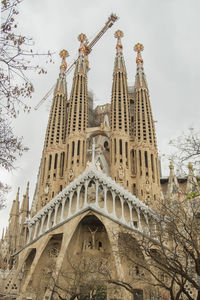 Low angle view of cathedral against sky