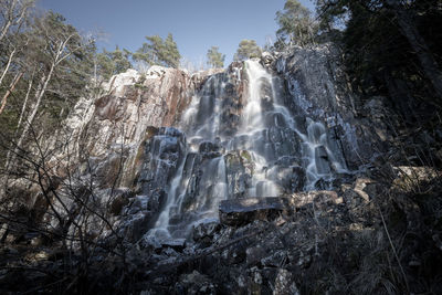  waterfall in western sweden