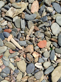 Full frame shot of stones