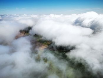 Scenic view of cloudscape against sky