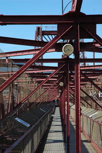 View of bridge against sky