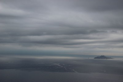 Scenic view of cloudy sky