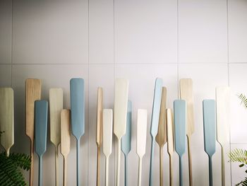 Close-up of white wall