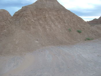 Scenic view of rocky mountains