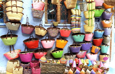 Bags hanging for sale
