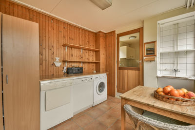 Interior of kitchen