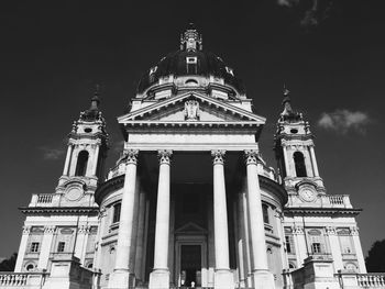 Low angle view of church