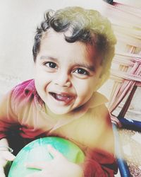 Portrait of a smiling boy