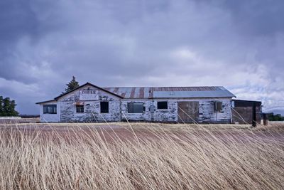 House against sky