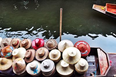 Full frame shot of multi colored objects