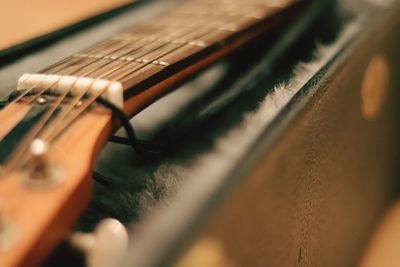 Close-up of guitar