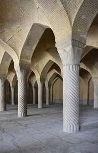 Interior of historic building