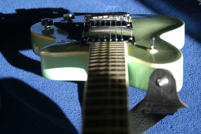 Close-up of guitar