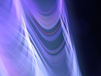 Close-up of light painting