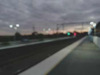 Road at night