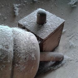 Close-up of wooden plank