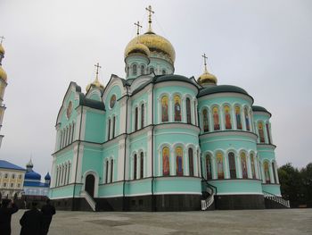 Low angle view of building against sky