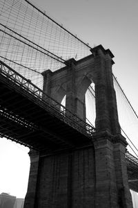 Low angle view of bridge