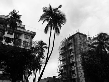 Low angle view of building against sky