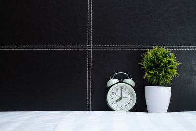 Close-up of potted plants on table at home