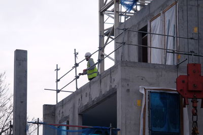 Low angle view of built structure