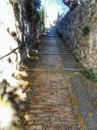 View of narrow street