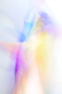 Close-up of multi colored water