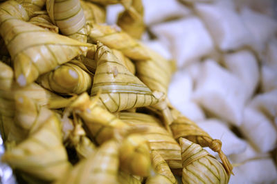 Close-up of vegetables for sale in market