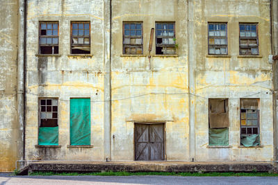 Facade of old building