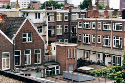 View of residential buildings