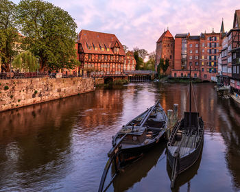 The stint market in lüneburg, lower saxony, germany