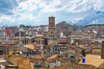 Cityscape against sky