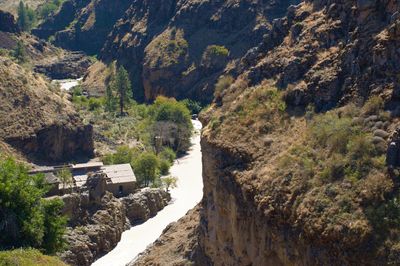 View of mountain road