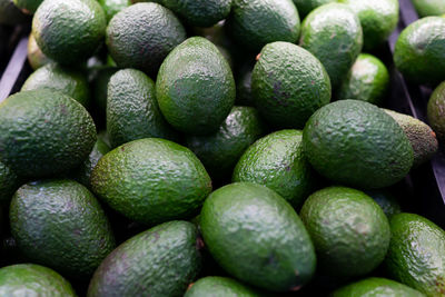 Full frame shot of fruits in market