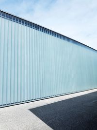 Gallery building exterior against sky on sunny day