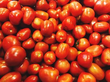 Full frame shot of tomatoes