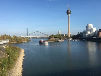 View of city at waterfront