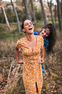 Young woman smiling