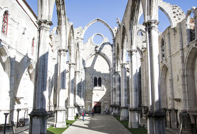 Panoramic view of cathedral and buildings