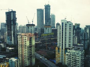 Modern buildings in city