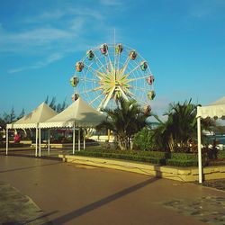 View of ferris wheel