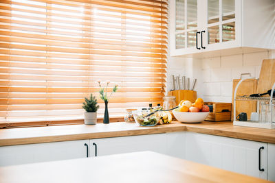 Interior of bathroom