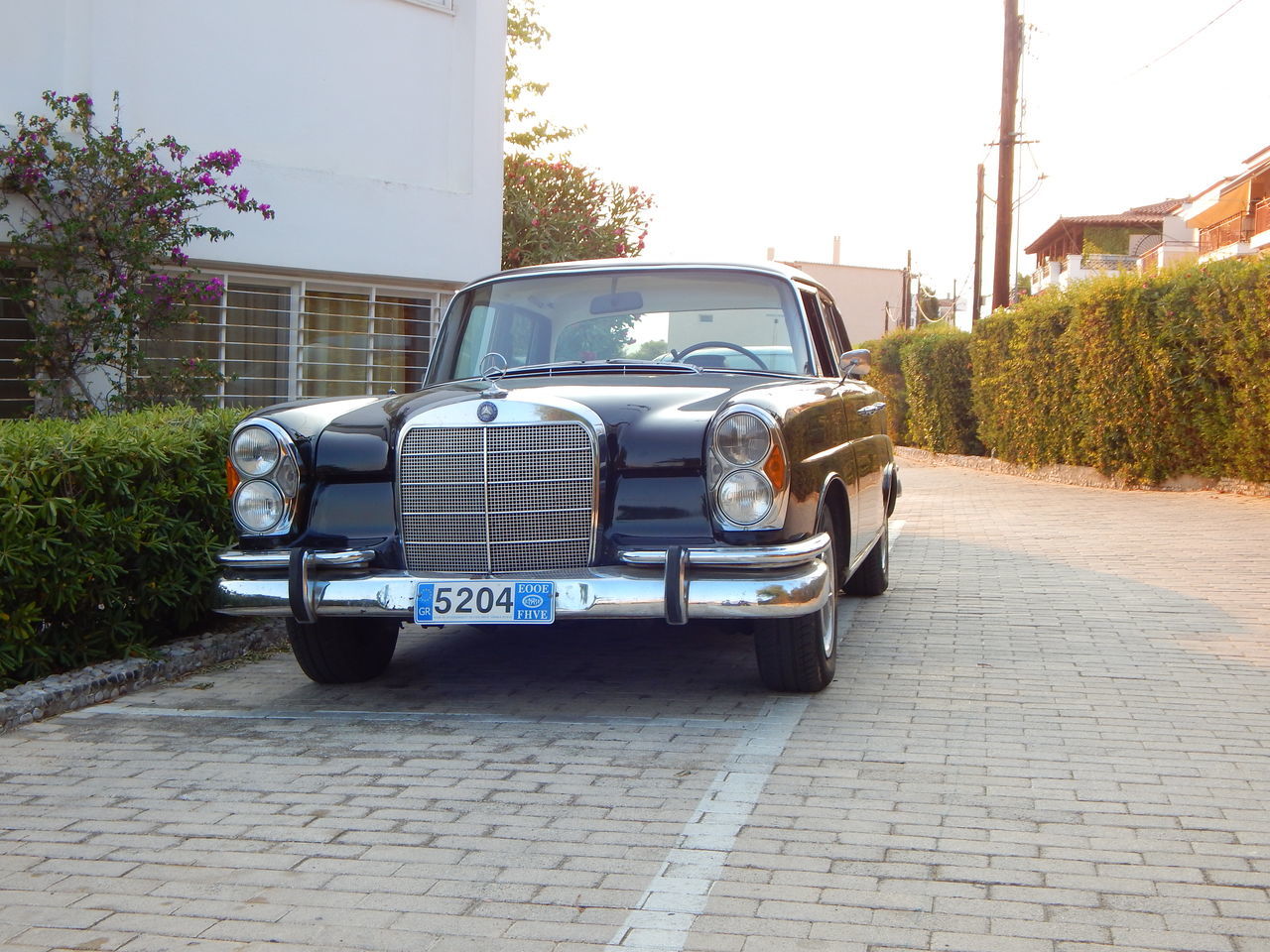 VIEW OF PARKED CARS