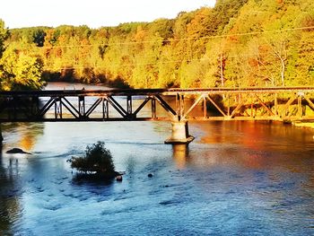 Bridge over river