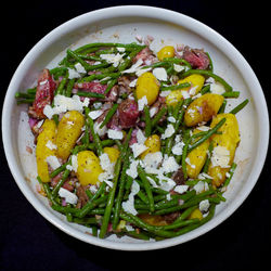 Close-up of salad in plate