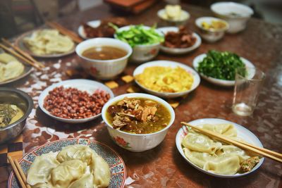 Close-up of food in bowl