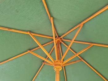 Low angle view of umbrella